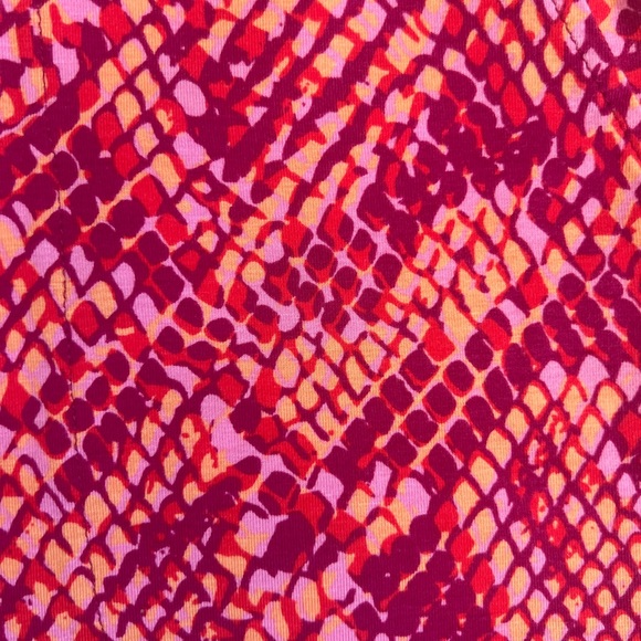 NWOT D&Co Beach Women’s Pink & Orange Tone Pull On Pants SZ XXS🩷 - Picture 5 of 11